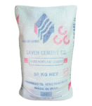 Белый цемент «Saveh White Cement» CEM I 52.5N М600 (Иран) 50кг/мешок